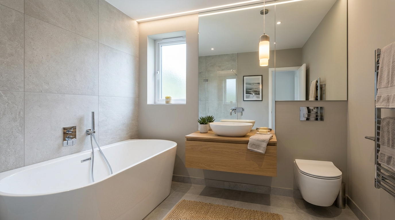 Finish with an editing habit so the bathroom stays tidy